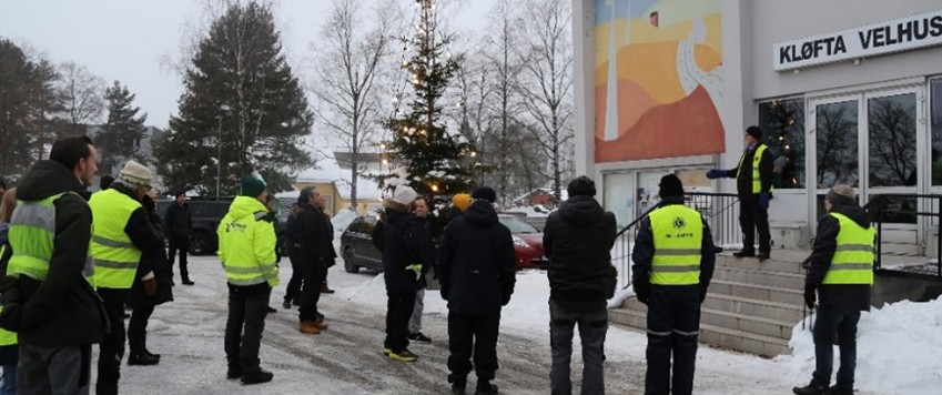 Juletreinnsamling januar 2024